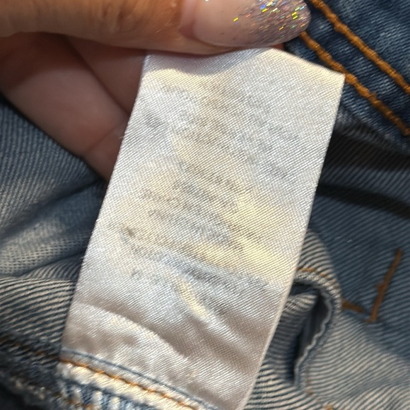 Parisian Collection Studded Rhinestone Denim Vest - Medium - Picture 6 of 6